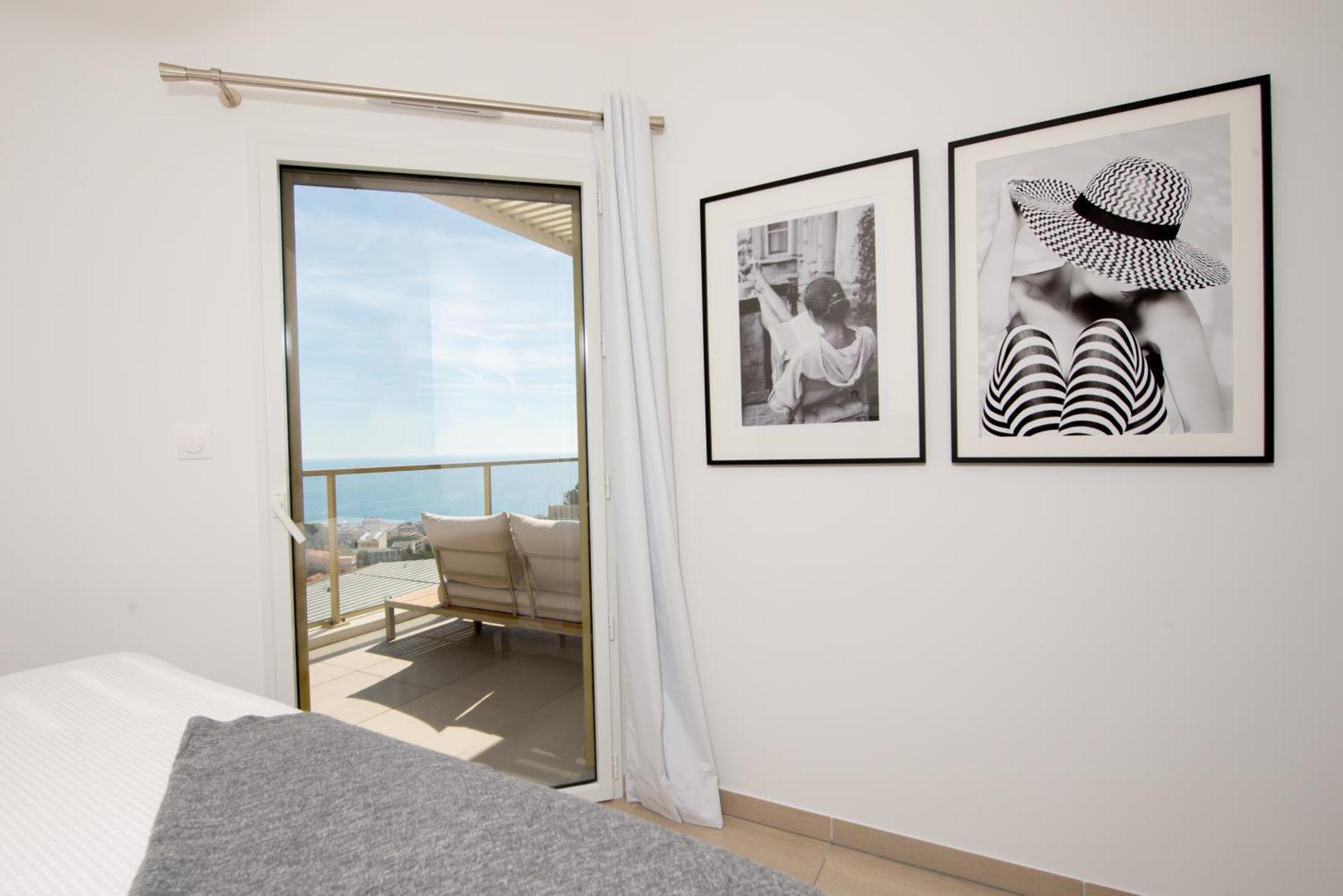 Blue Pearl Vue Mer Niza Exterior foto